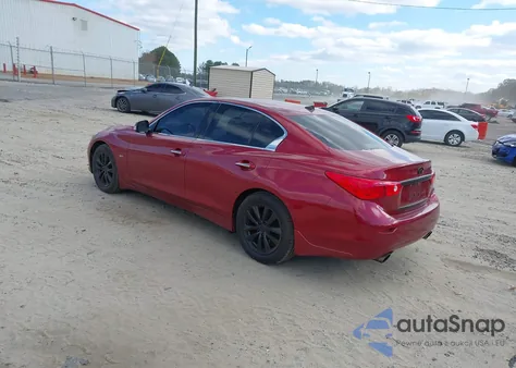 2016 Infiniti Q50 Premium/Sport z USA, uszkodzony, nr VIN JN1EV7AP4GM306510